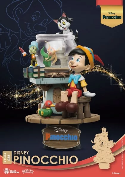Pinocchio diorama D-Stage Classic Animation Series - Disney