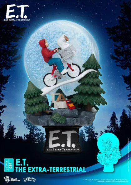 E.T. l'extra-terrestre diorama D-Stage Iconic Scene Movie Scene
