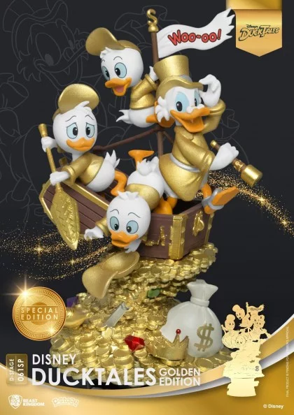 DuckTales diorama Golden Edition D-Stage Classic Animation Series - Disney