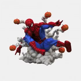 Spider-Man statuette Marvel Comic Gallery - Pumpkin Bombs