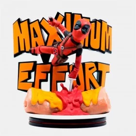 Deadpool Maximum Effort diorama Q-Fig Max - Marvel