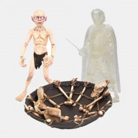 Gollum & Frodon Exclusive SDCC 2021 figurine Deluxe Select - Le Seigneur des Anneaux