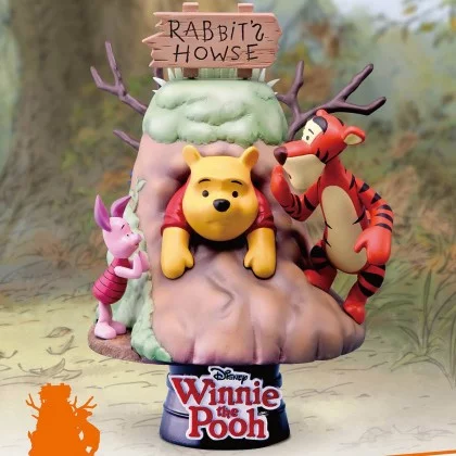Winnie l'ourson, Tigrou, Porcinet diorama D-Select - Disney