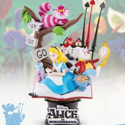 Alice au pays des merveilles diorama D-Select - Disney