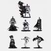 Batman Black and White pack 7 figurines Coffret 4