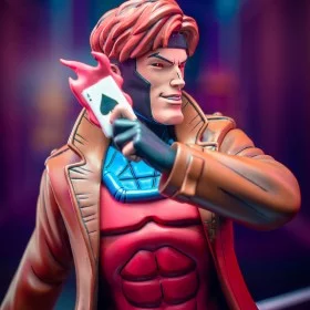 Gambit mini buste Marvel - X-Men Animated Series