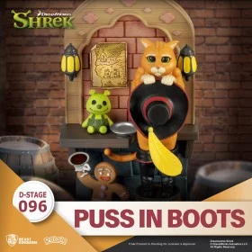 Le Chat potté diorama D-Stage - Shrek