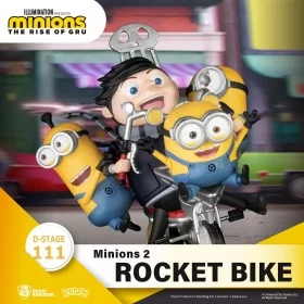 Rocket Bike figurine D-Stage - Les Minions 2 : Il était une fois Gru